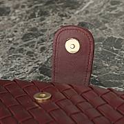 Bottega Veneta Lauren 1980 Teen Clutch Red Size 31.5 x 16.5 x 11 cm - 2