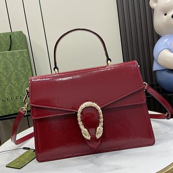 Gucci Dionysus Medium Handbag Red Size 29 x 20 x 10.5 cm