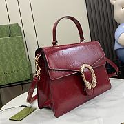 Gucci Dionysus Medium Handbag Red Size 29 x 20 x 10.5 cm - 6