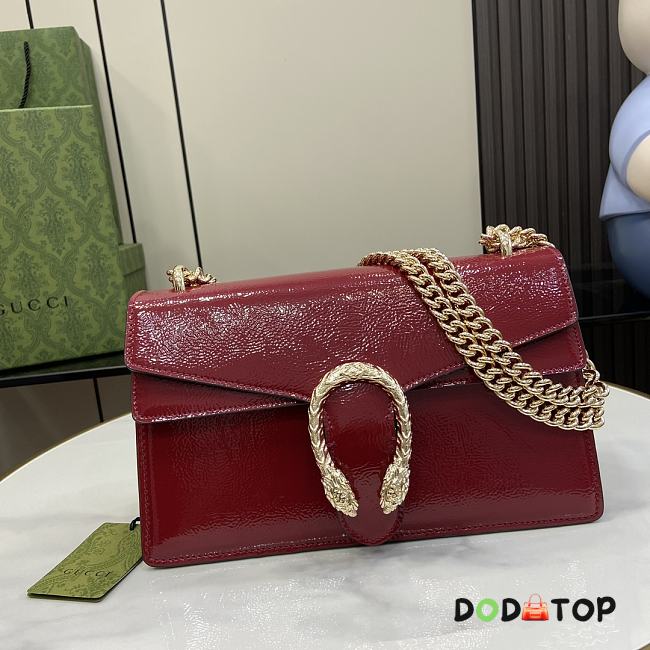 Gucci Dionysus Small Shoulder Bag Red Size 28 x 16 x 10.5 cm - 1