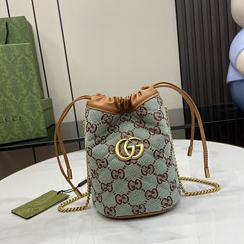 Gucci Super Mini Bucket Bag Size 14 x 17 x 13 cm