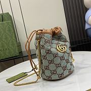 Gucci Super Mini Bucket Bag Size 14 x 17 x 13 cm - 4