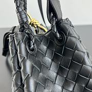 Bottega Veneta Andiamo Paravhute Handbag Black Size 21 x 17 x 16.5 cm - 2