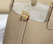 Hermes Picotin Togo Cowhide Gold Hardware Size 22 cm - 5