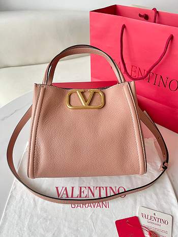 Valentino Garavani Alltime Medium Pink Size 26 x 21 x 17 cm