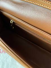 Valentino Vlogo 1960 Medium Lambskin Handbag Brown Size 26 x 13 x 9 cm - 2