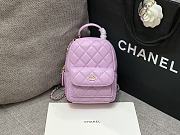 Chanel Mini Sheepskin Small Backpack Pink Size 18 × 13 × 9 cm - 6