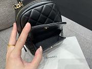 Chanel Mini Sheepskin Small Backpack Black Size 18 × 13 × 9 cm - 6