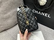 Chanel Mini Sheepskin Small Backpack Black Size 18 × 13 × 9 cm - 5