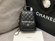 Chanel Mini Sheepskin Small Backpack Black Size 18 × 13 × 9 cm - 2