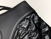 Chanel Shopping Bag Wrinkled Cowhide Black Size 39 x 32.5 x 9 cm - 2