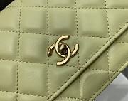 Chanel Woc Lambskin Gold Hardware Yellow Size 19 cm - 6