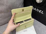 Chanel Woc Lambskin Gold Hardware Yellow Size 19 cm - 3