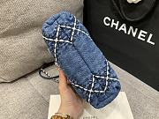 Chanel Denim Shopping Bag Size 20 cm - 6