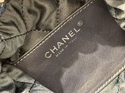 Chanel Denim Shopping Bag Size 20 cm - 2