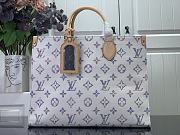 Louis Vuitton OnTheGo MM Handbag M24708 Canvas Size 35 x 27 x 14 cm - 1