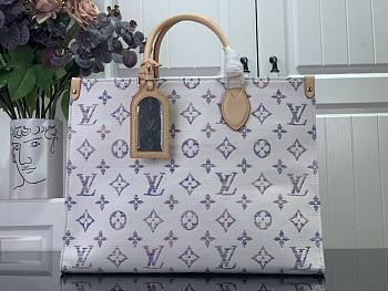 Louis Vuitton OnTheGo MM Handbag M24708 Canvas Size 35 x 27 x 14 cm