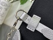 Louis Vuitton Pochette Louise Chain Bag M23756 Silver Size 22 x 14 x 5 cm - 2