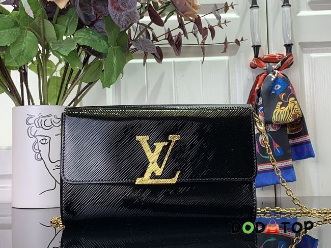 Louis Vuitton Pochette Louise Chain Bag M23756 Black Size 22 x 14 x 5 cm - 1