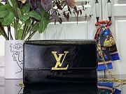 Louis Vuitton Pochette Louise Chain Bag M23756 Black Size 22 x 14 x 5 cm - 1