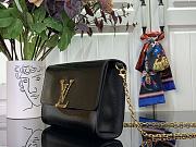 Louis Vuitton Pochette Louise Chain Bag M23756 Black Size 22 x 14 x 5 cm - 4