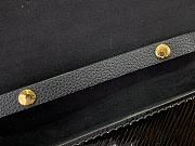 Louis Vuitton Pochette Louise Chain Bag M23756 Black Size 22 x 14 x 5 cm - 3