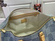 Louis Vuitton Keepall Bandoulière 50 Duffle Bag N40739 Light Blue Size 50 x 29 x 23 cm - 2