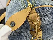 Louis Vuitton Speedy 40 Bandoulière Handbag N40701 Blue Size 40 x 26 x 23 cm - 2