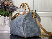 Louis Vuitton Speedy 40 Bandoulière Handbag N40701 Blue Size 40 x 26 x 23 cm - 6