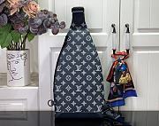 Louis Vuitton Duo Slingbag M24751 Dark Blue Size 20 x 42 x 6 cm - 4