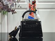 Louis Vuitton Capucines Mini Handbag Crocodile M94227 Size 21 x 14 x 8 cm - 6