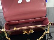 Louis Vuitton Twist West Handbag M24549 Red Size 23.5 x 12 x 7 cm - 5