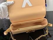 Louis Vuitton Twist West Handbag M24549 Apricot Size 23.5 x 12 x 7 cm - 4