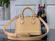 Louis Vuitton Nano Alma Shell Bag M81945 Apricot Size 18 x 12 x 8 cm - 5