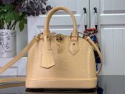 Louis Vuitton BB Alma Shell Bag M24597 Apricot Size 23.5 x 17.5 x 11.5 cm - 1