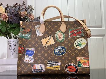 Louis Vuitton Onthego Voyage Handbag M47147 Size 43 x 33 x 18.5 cm