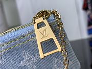 Louis Vuitton Key Case Wallet M82961 Light Blue Size 12 x 7 x 1.5 cm - 3