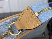 Louis Vuitton Mini Pochette Accessories M82960 Light Blue Size 4.5 x 9.5 x 4 cm - 5