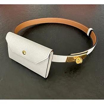 Hermès Kelly Pocket Leather Belt 1.8 cm
