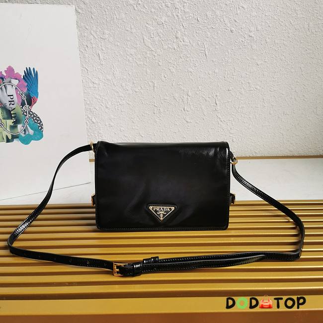 Prada Shoulder Bag 1BD082 Black Size 23 x 15 x 8.5 cm - 1