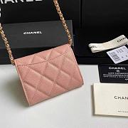 Chanel Wallet Chain Bag Pink Size 8.5 x 12.5 x 2.5 cm - 2