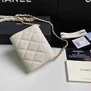 Chanel Wallet Chain Bag White Size 8.5 x 12.5 x 2.5 cm - 3