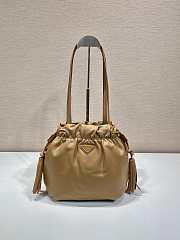 Prada Bucket Bag 1BG541 Brown Size 24 x 25 x 11 cm - 1