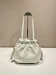 Prada Bucket Bag 1BG541 White Size 24 x 25 x 11 cm - 5