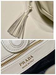 Prada Bucket Bag 1BG541 White Size 24 x 25 x 11 cm - 4