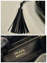 Prada Bucket Bag 1BG541 Black Size 24 x 25 x 11 cm - 5