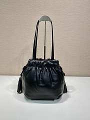 Prada Bucket Bag 1BG541 Black Size 24 x 25 x 11 cm - 4