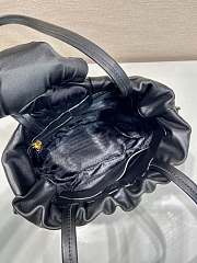 Prada Bucket Bag 1BG541 Black Size 24 x 25 x 11 cm - 2