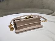 Dior Ange Tote Apricot Bag Size 20 x 12 x 5 cm - 5