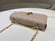 Dior Chain Bag Rouge Beige Size 20 cm - 5